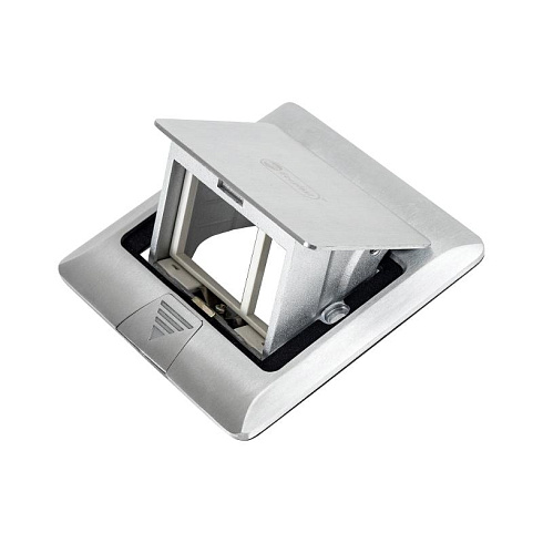 LUK/1.5AL Люк в пол на 1.5 поста(45х45мм), стальной | 70017 | Ecoplast