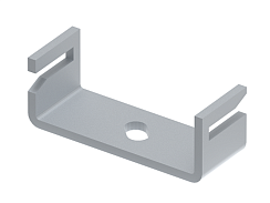 Держатель-скоба для плоского проводника до 40 мм, гор. цинк, 392822 | МД-822-ГЦ |  Ostec