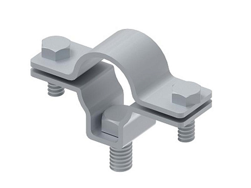 Держатель токоотвода HVI 23-27 мм, гор. цинк, 395902 | МА-902-ГЦ |  Ostec