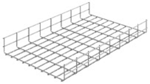 Проволочный лоток 500х85х3000, толщ. 4,0 мм, гальван. цинк, 015584 | ПЛМ-500х85х3000-4,0-ЭЦ |  Ostec