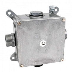 Коробка распределительная алюминиевая 7121 B (M25) IP54 120х120х76 мм | 7121 B_M25 | Kopos