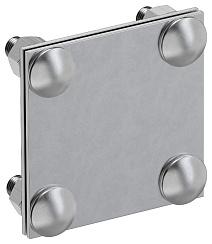 Заж. крес. пол.-пол. 40мм оц. сталь HDZ | ZCC63-14-1-40 | IEK