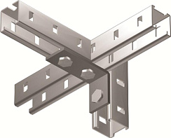 Уголок одиночный удлиненный 92 мм горячеоцинкованный | BMC1012HDZ | DKC