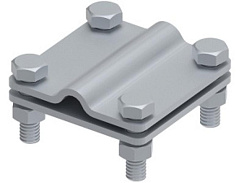 Соединитель 65х65 пруток-полоса, гор. цинк, 391016 | МС-016-ГЦ |  Ostec