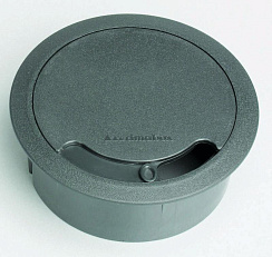 Simon Connect Кабельный вывод (громмет), диаметр115мм, диам.отв. 102мм, графит | TS10-14 | Simon