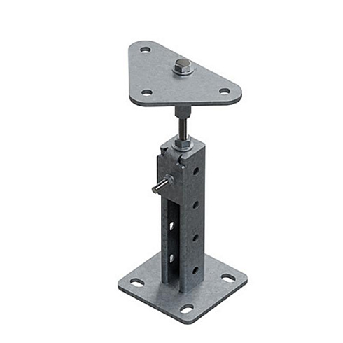 Опора регулируемая для фальшпола, 3 стороны, гальван. цинк | ОПР-Т-ЭЦ | OSTEC