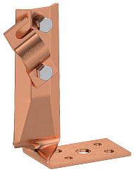 Дер. пр. кр. 6-10мм вин. угловой скр. h=70мм медь | ZDP87-50-1-16-70 | IEK