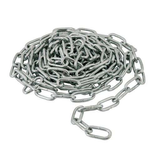 Цепь короткозвенная (DIN766) 3 мм упак. 3м- накл. ( 0,49 кг) | 127864 | Tech-KREP