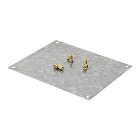 Монтажная пластина из оцинк. стали 165х124 мм, для коробок 178х155 мм | 653013 | DKC