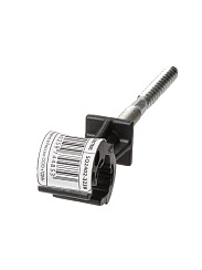 Держатель шпилька-саморез длина 200 мм, полимер. фикс. с защелкой для прута Ø8-10 мм, гор. цинк.  | SQ2402-3238 | TDM