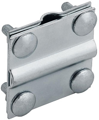 Заж. крес. с раз. пол./пр.-пол./пр. 40/12мм оц сталь HDZ | ZCC18-14-1-12-40 | IEK