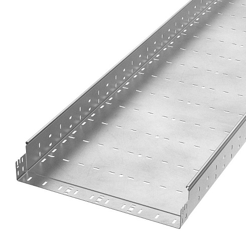 Лоток перфорированный Профи INOX (AISI 304) 500х100x3000 (1,5 мм) (6 м/уп) | PR16.13295 | Промрукав