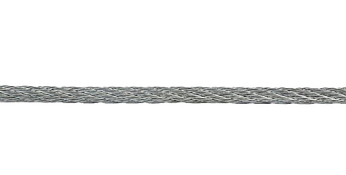 Трос стальной для растяжки DIN 3055 2,0 мм упак. 30м- накл. ( 0,42 кг) | 127844 | Tech-KREP