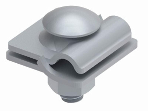 Соединитель с пластиной, гор. цинк, 391031 | МС-031-ГЦ |  Ostec