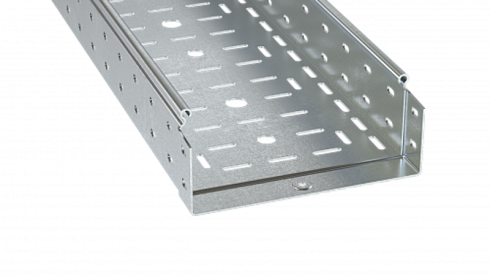 Лоток перфорированный 80х150х6000, 1,0 мм, цинк-ламельный | SPV60815ZL | DKC