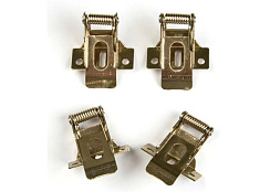 Комплект крепежных скоб на пружинах (4шт.) для гипсокартона UFL-F04 SILVER 150 POLYBAG | UL-00001479 | Uniel