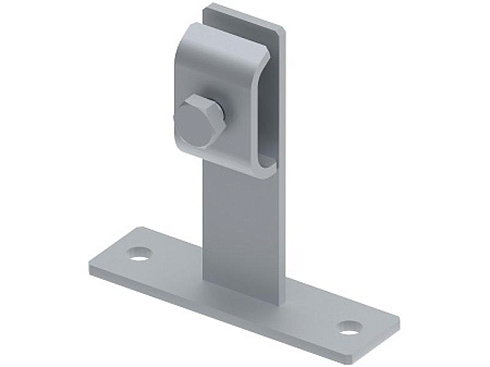 Держатель для круглых проводников 8 мм L-100, гор. цинк, 393131 | МД-131-ГЦ |  Ostec