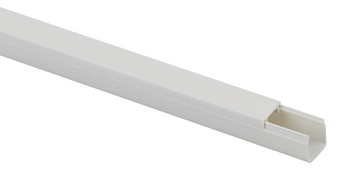 KK-W-12-12 Кабель-канал ЭРА 12x12 белый (140м.) | Б0031114 | ЭРА