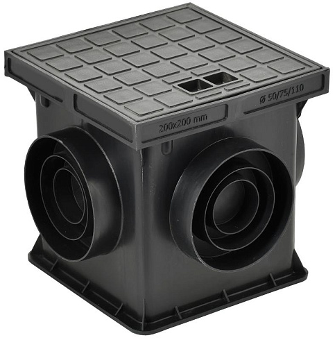 Колодец контрольный с крышкой пластик | ZKK10-60-200 | IEK