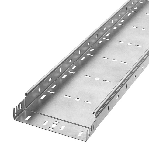 Лоток перфорированный Профи INOX (AISI 304) 200х50x6000 (1,0 мм) (12 м/уп) | PR16.13350 | Промрукав