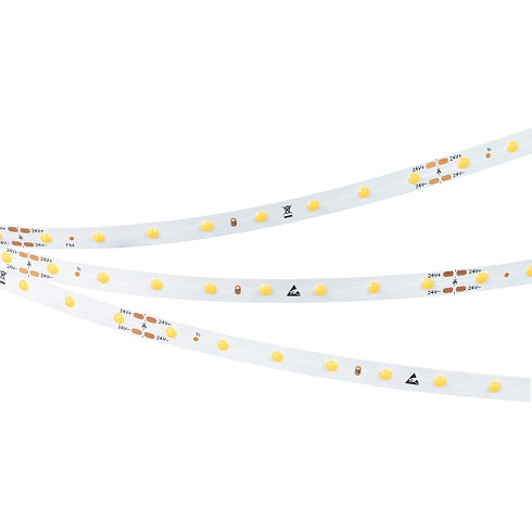 Светодиодная лента COB-X64-8mm 24V Warm3000 (4.8 W/m, IP20, DOT, 5m) (Arlight, Открытый) | 036837 | Arlight