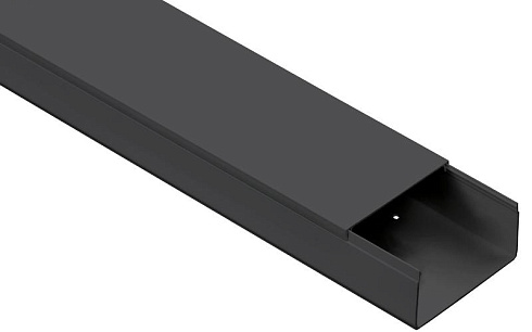 Кабель-канал 100х40 "ЭЛЕКОР" черный (8м)  | EL-KK10-100-040-1-K02 | IEK
