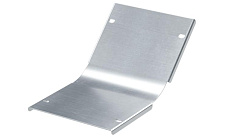 Крышка на угол вертикальный внутренний 45 град. 100х300, 1,2 мм, цинк-ламель, в комплекте с крепежными элементами | SKKN1030KZL | DKC