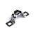 Скоба металлическая двухлапковая СМД(INOX) d25-26 мм (20шт/800шт уп/кор) | PR08.20749 | Промрукав