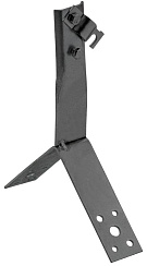 Дер. пр. кр. 6-10мм вин. кон. h=100мм оц. сталь TD | ZDP80-13-4-16-100 | IEK