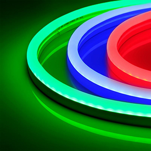 Гибкий неон ARL-NEON-2617-SIDE 230V RGB (Arlight, 8 Вт/м, IP65) | 030864(1) | Arlight