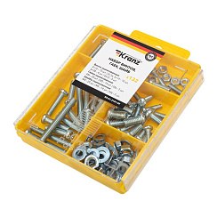 Набор саморезов, винтов и гаек 132 шт. | KR-01-3101-09 | Kranz