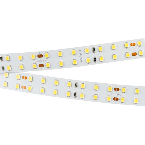 Светодиодная лента RT-A196-15mm 24V Warm2700 (20 W/m, IP20, 2835, 5m) (Arlight, Открытый) | 019091(2) | Arlight