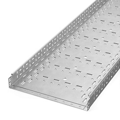 Лоток перфорированный Стандарт INOX (AISI 304) 500х80х3000 (1,0 мм) (3 м/уп) | PR16.2345 | Промрукав