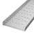 Лоток перфорированный Стандарт INOX (AISI 304) 500х80х3000 (1,0 мм) (3 м/уп) | PR16.2345 | Промрукав