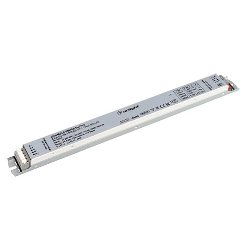 Блок питания ARJ-SN-50-LINEAR-PFC-DALI-MIX-PD (50W, 9-42V, 0.9-1.4А) (Arlight, IP20 Металл, 3 года) | 030462 | Arlight