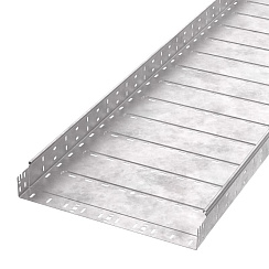 Лоток перфорированный Профи HDZ 500х80x3000 (1,0 мм) (6 м/уп) | PR16.13171 | Промрукав