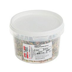 Саморезы оконные с буром 3,9х25 желтые (500 шт) - ведро мал ( 0,833 кг) | 116808 | Tech-KREP