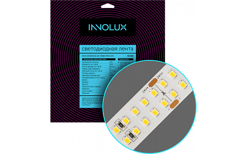 Лента светодиодная 24В 93 558 ИСЛ-2835W320-24-CRI80-IP20-24V | 93558 | INNOLUX