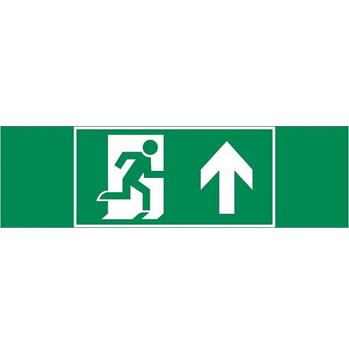 Пиктограмма (Наклейка) "ФИГУРА / СТРЕЛКА ВВЕРХ" для аварийно-эвакуационного светильника Basic IP65  |V5-EM02-60.002.016 |VARTON