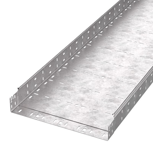 Лоток перфорированный Профи HDZ 400х80x3000 (1,5 мм) (6 м/уп) | PR16.13252 | Промрукав