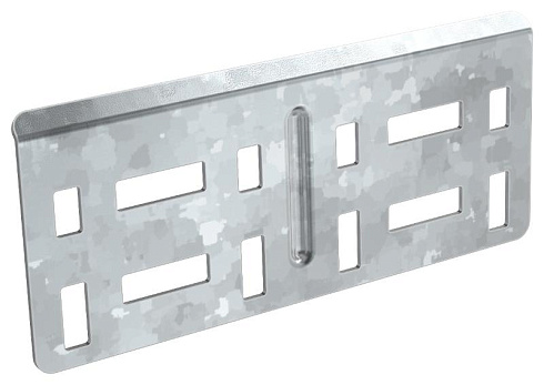 Пластина соединительная 80мм HDZ | CLM51D-PS-080-HDZ | IEK