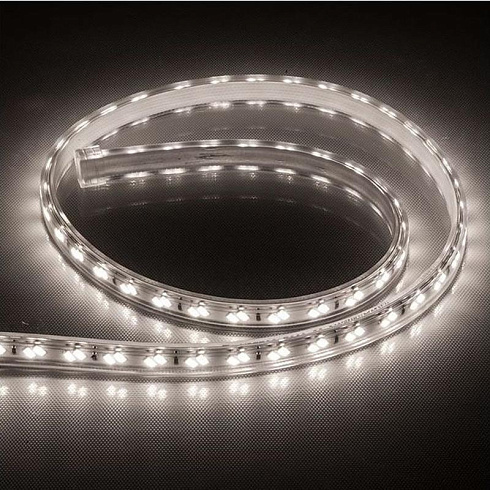 Лента светодиодная,120SMD(5730)/м 11Вт/м 220V IP65 50м, 4000K, FERON LS705 с 1 сетевым шнуром, 2 заглушками, 2 коннекторами в комплекте |48140| FERON