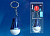 Фонарь-брелок Стандарт S-KL023-T BLUE  1LED. 4*LR41 в/к. пластик синий | UL-00004093 | Uniel