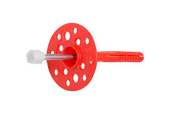 Дюбель для теплоизоляции 8х120 с металлическим гвоздём с термоголовой (250 шт.) ( 5,093 кг) | 130099 | Tech-KREP