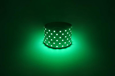 Лента светодиодная  LS5050 -14,4-60-12-G-IP20-1 year-5m зеленый 5м | Б0059920 | ЭРА