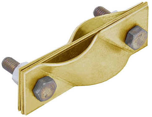 Зажим заземл. диаг. стержень-стержень латунь | ZGC42-40-1-16 | IEK