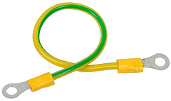 Проводник заземляющий 200мм D=6мм 4мм2 (20шт) | CPZ50-200-04-1-06 | IEK