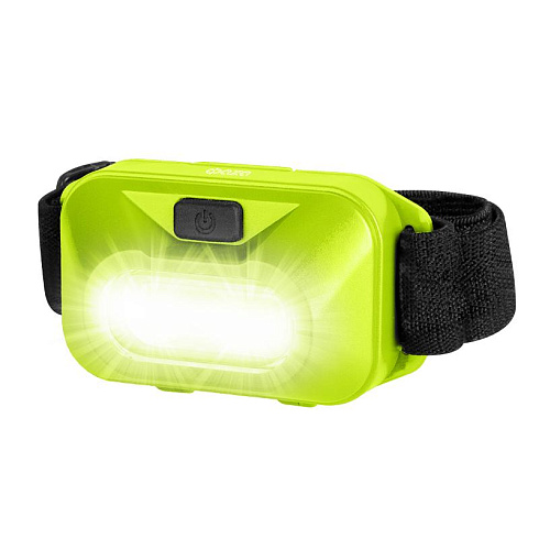 Фонарь светодиодный налобный H9-L1W-gn 1Вт COB, 3xAAA, зел. | .5041653 | ФАZА