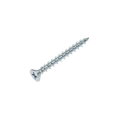 Саморез оконный KRANZ острый, 4.1х40, белый цинк, короб (500 шт./уп.) |KR-01-3721-005 | Kranz