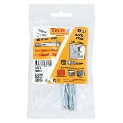 Анкерный болт с гайкой AW ZN 10x97/20 (2 шт) - пакет Tecfi